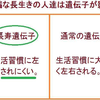 長寿の要因は何なのか？