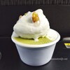 新潟市西区 和風ジェラートおかじ　はちみつくるみ・村上緑茶・濃厚ミルクのトリプル