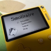 Playdate ゲーム紹介 - Smolitaire by Twenty Minute Mile