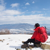 入笠山　雪山登山　初心者にもおすすめ