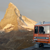 スイスひとり旅 3 朝焼けを望む車窓・絶景のカフェ (動画編あとがき) 
