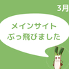 2019年3月の記録｜コアアップデートでメインサイトぶっ飛んだ～リスク分散は大事だよ～