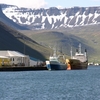 Isafjordurの風景