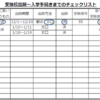 受験手続チェックリスト