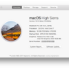 【MacBookPro 2016】macOS 10.13 High Sierra Betaを導入してみた