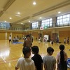 林間学習２日目⑫　キャンドルの集い　直前準備