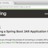 Spring BootアプリケーションをビルドしてWARファイルにする