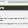 Spring BootアプリケーションをビルドしてWARファイルにする