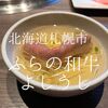 北海道札幌市　ふらの和牛よしうし　「だししゃぶ」がうまい！すなわち焼肉は普通