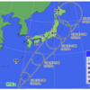 2023年台風13号予想進路！7日に関東首都圏直撃