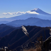〈MH〉初冬の小金沢連嶺へ、富士を見続ける山旅