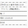 先週のクイーンカップ予想で回収率5,177%の絶好調予想🔥