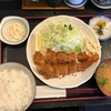 とんかつ屋さんでエビフライ定食