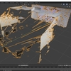 AzureKinectから取得したカラー画像とデプス画像を使ってBlenderで立体を再構築する その３（画角の修正）