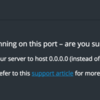 【nitrous.io】We couldn't find a server running on this port – are you sure there is a server running?