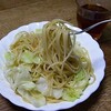 お昼にスパ二杯