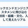  バックエンドエンジニア、スタメンに飛び込む - 技術・組織・文化、入社して見えたリアル