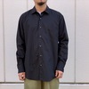 【SCYE】WASHED POPLIN BOXY REGULAR COLLAR SHIRT