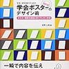 通勤電車で読む『学生・研究者のための伝わる! 学会ポスターのデザイン術』。ポスターとは、研究内容の論理構造の見える化である。いい本。だと思ったら『スライドデザイン』の人だった。