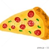 ピザ pizza イラスト