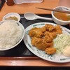 唐揚げ定食と歯医者さん
