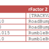 rfactor2 track technology tdfファイルの部分 翻訳