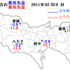 今日の天気　2/16