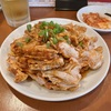 誉田の台湾料理王府で「油淋鶏と揚げニンニク」のビールセットを食べてきた