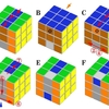 ルービックキューブ　3×3×3　世界配色 その8