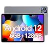 Android 12タブレット 10インチ wi-fiモデル 8コア CPU 2.0Ghz 6GB+128GB+1TB拡張可能incell FHD 1920*1200 IPSディスプレイGMS認証 2.4G/5G WiFi 7200mAh大容量バッテリー8MP/13MPカメラType-C充電 Bluetooth5.0 GPS機能搭載 日本語取扱説明書付属 母の日ギフトにも子様にも最適/子供用 オンライン授業 AAUW T50タブレットPC グレー