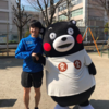 くまモン『くまモンランニングDay』に出没