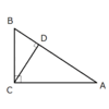 三平方の定理。相似を用いる
