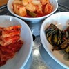 ランチは牛骨スープ　韓国