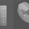 MAYA　テントウムシのポーチ　UV展開　修正方法