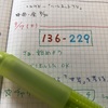 野帳に書き出して、夏の疲れを取る