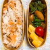 20221220鮭ご飯弁当＆オーバーバイト