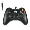 Lilyhood コントローラー xbox 360 ゲームパッド PC USB ゲームコントローラー 有線ゲームパッド Microsoft Xbox Slim 360 PC Windows 7に対応 (ブラック)