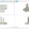 3D CAD 練習課題3-8（3次元CAD利用技術者試験 1級・準1級サンプル問題より・問3のモデリング解答(4/4)）