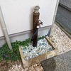 DIYした立水栓の補修