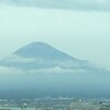 新幹線からの富士山