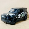 MAJORETTE  LAND  ROVER  DEFEDNER　PRIME  MODEL  RACING  EDITION  4