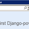 Windows7 + IIS + virtualenv + wfastcgiで、Djangoをホストする