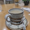 ハートピア京都にある「ふれあいサロンぴあ」にてカフェオーレで休憩っ！