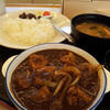 ●牛丼松屋「春のよくばりカレー祭り」のごろごろ煮込みチキンカレー