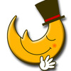 月のキャラクターの絵