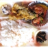 昼食に幕の内弁当を買ってきて食べました。