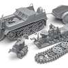 今プラモデルの1/35 WWIIドイツSd.Kfz.2ケッテンクラートHK101 エンジン/トレーラー付 3Dにいい感じでとんでもないことが起こっている？