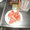 こだますいか、食べました。