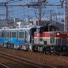 あいの風とやま鉄道521系甲種輸送を追う。