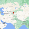 緊急地震速報！タジキスタンでM6.8地震が発生しました